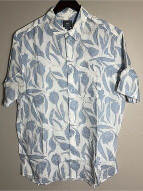[Used/Like New] H&M Button Down Shirt // Men Size L